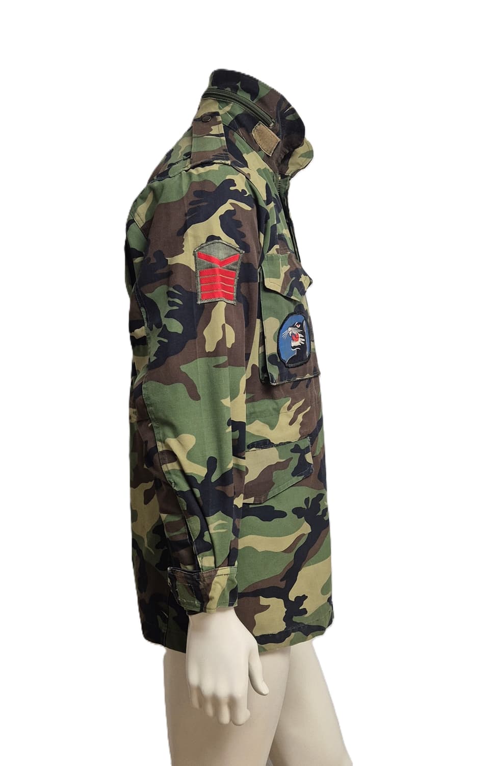 육군 구형 13공수특전여단 하사 초기형 야전상의 전투복 상의 자켓 (M) 상품이미지3