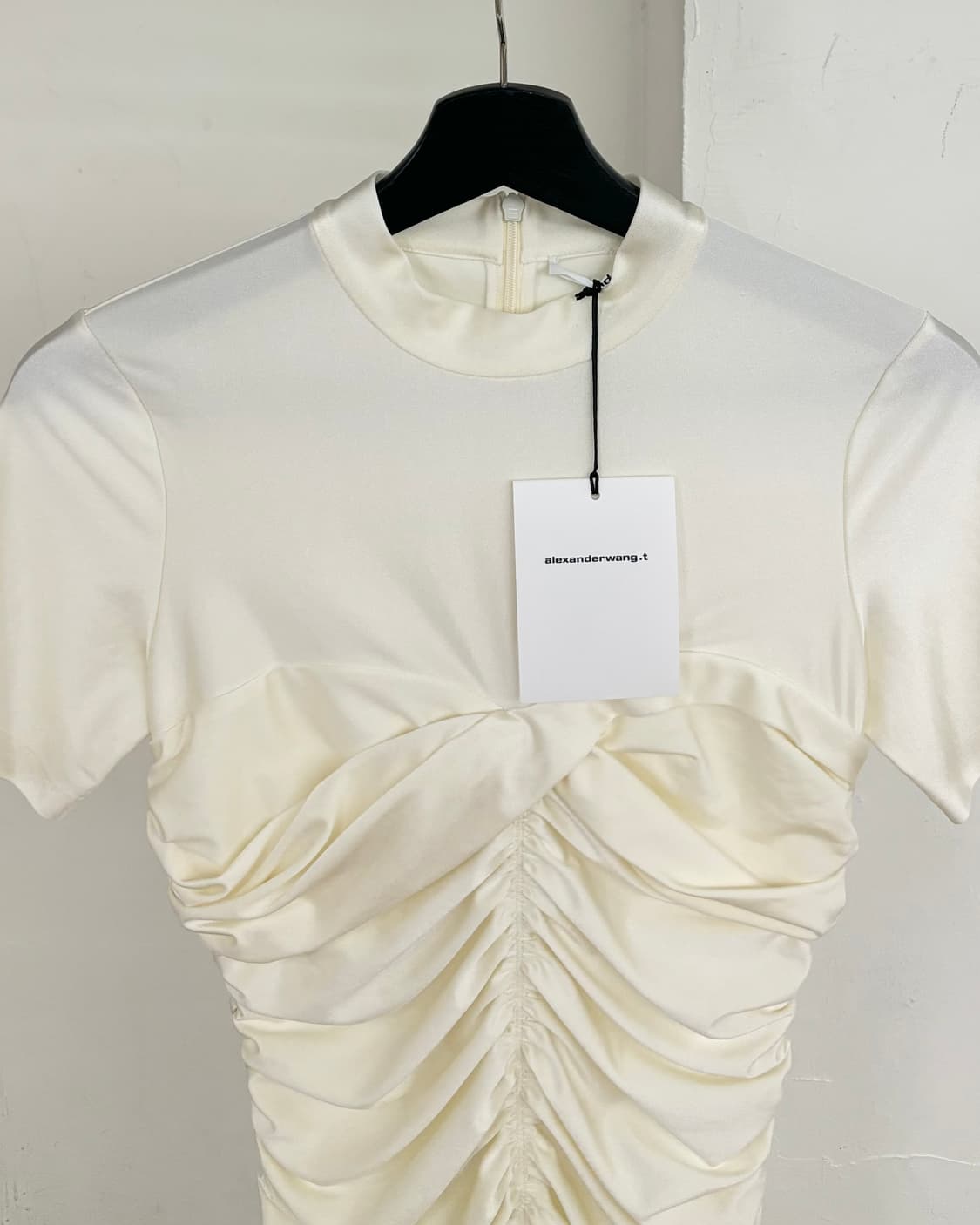 알렉산더 왕 루체드 새틴 저지 미니 드레스 상품이미지2