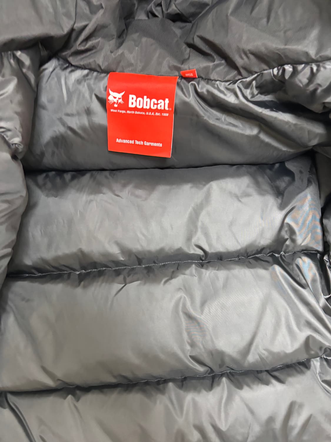 밥캣 테이프 다운 자켓 - 블랙 L 사이즈 상품이미지6