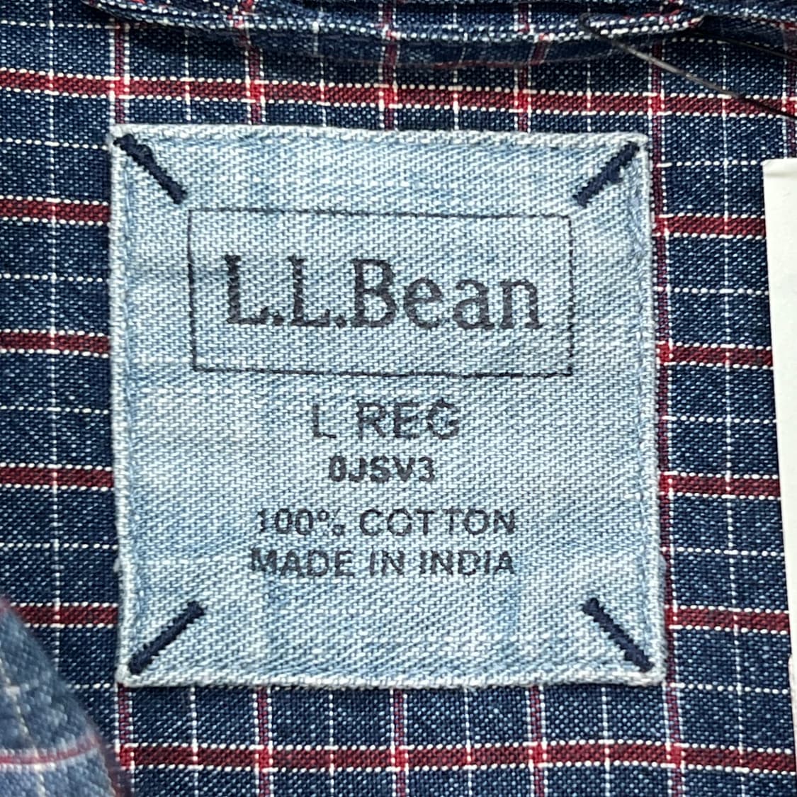 엘엘빈 투포켓 체크셔츠 r3490 상품이미지5