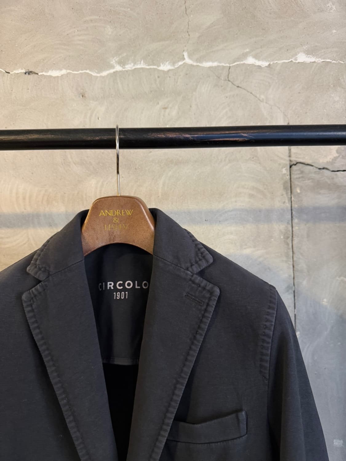 치르꼴로 저지 패브릭 자켓 95 상품이미지4