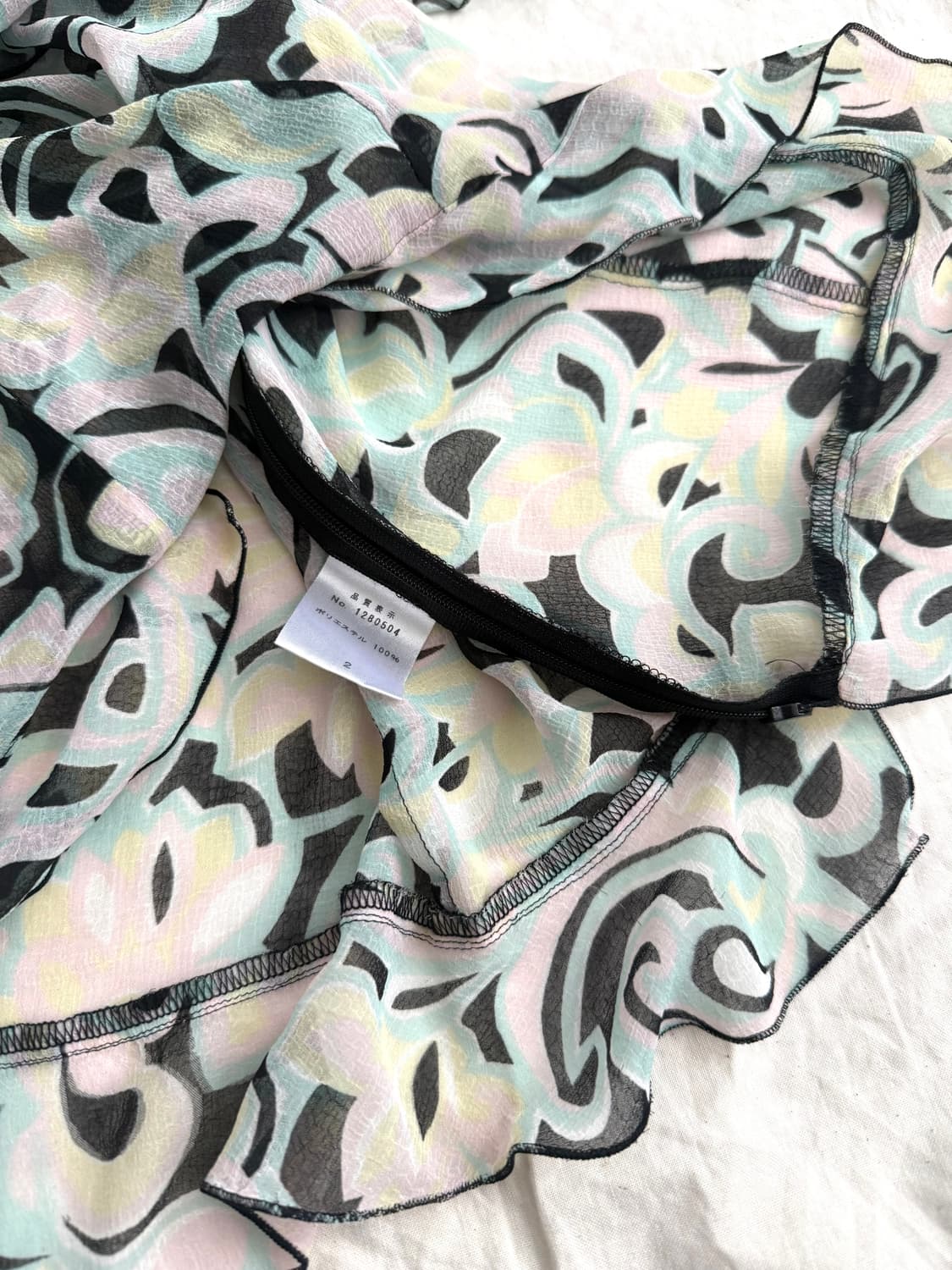 오리엔탈 페어리 시스루 블라우스 상품이미지8