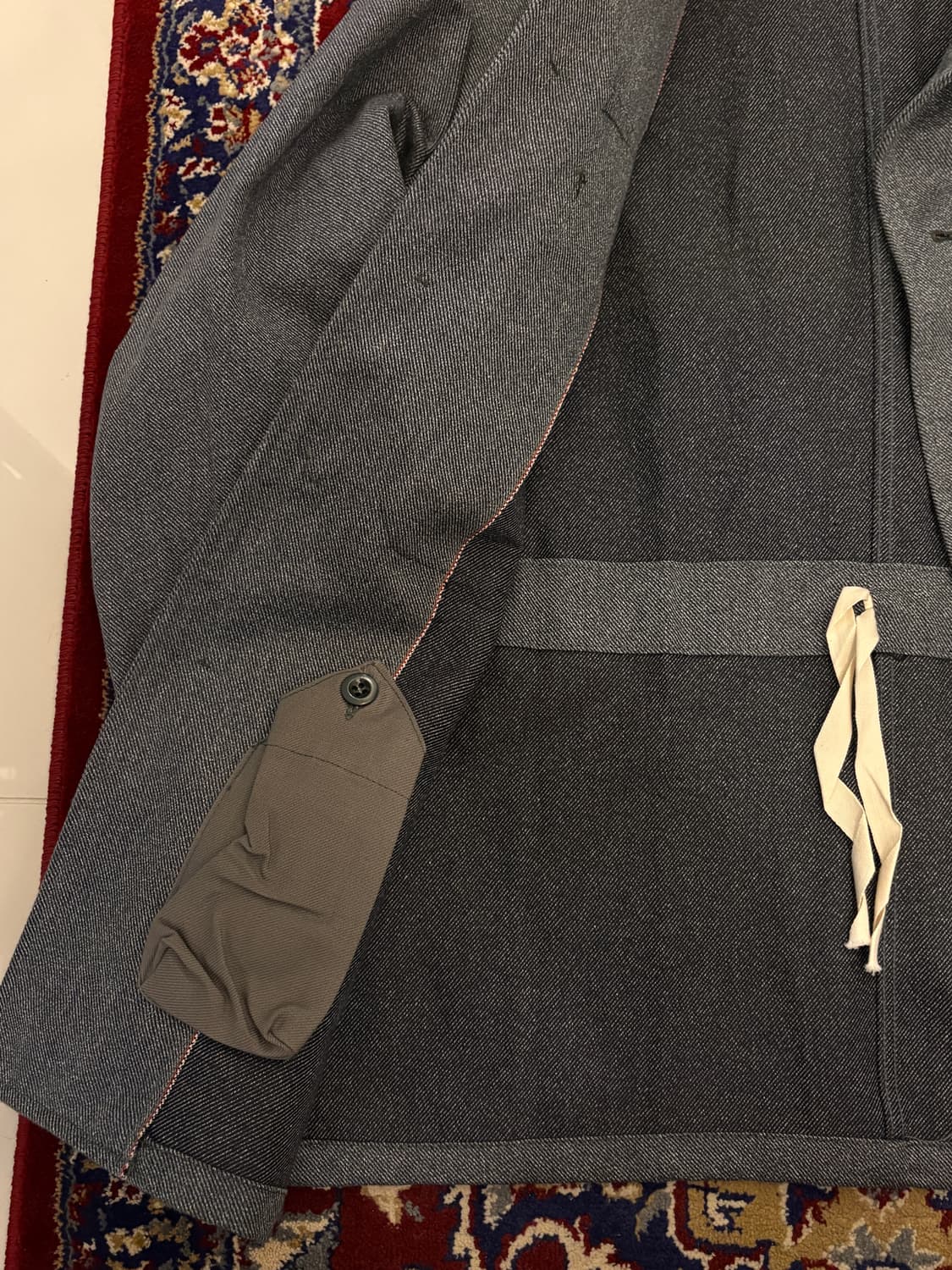 스위스군 빈티지 밀리터리 튜닉 자켓 상품이미지2