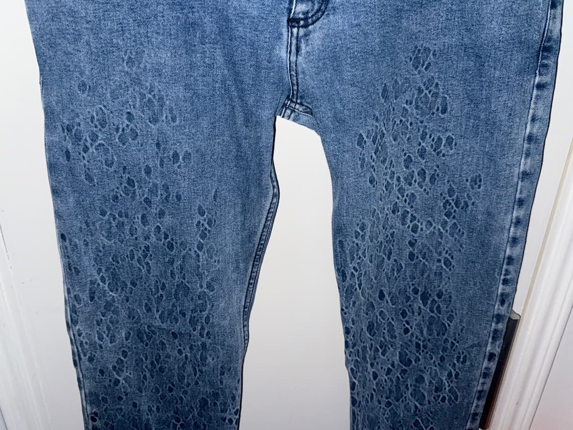 Roberto Cavalli leopard Denim pants 상품이미지4