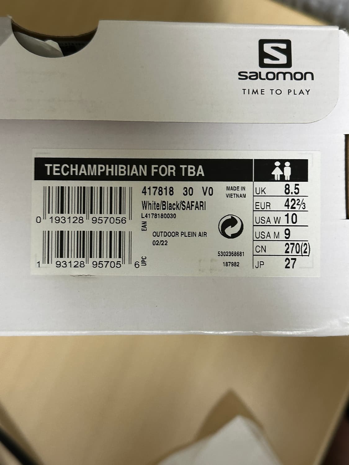 살로몬 브로큰암 테크앰피비안 270 상품이미지3