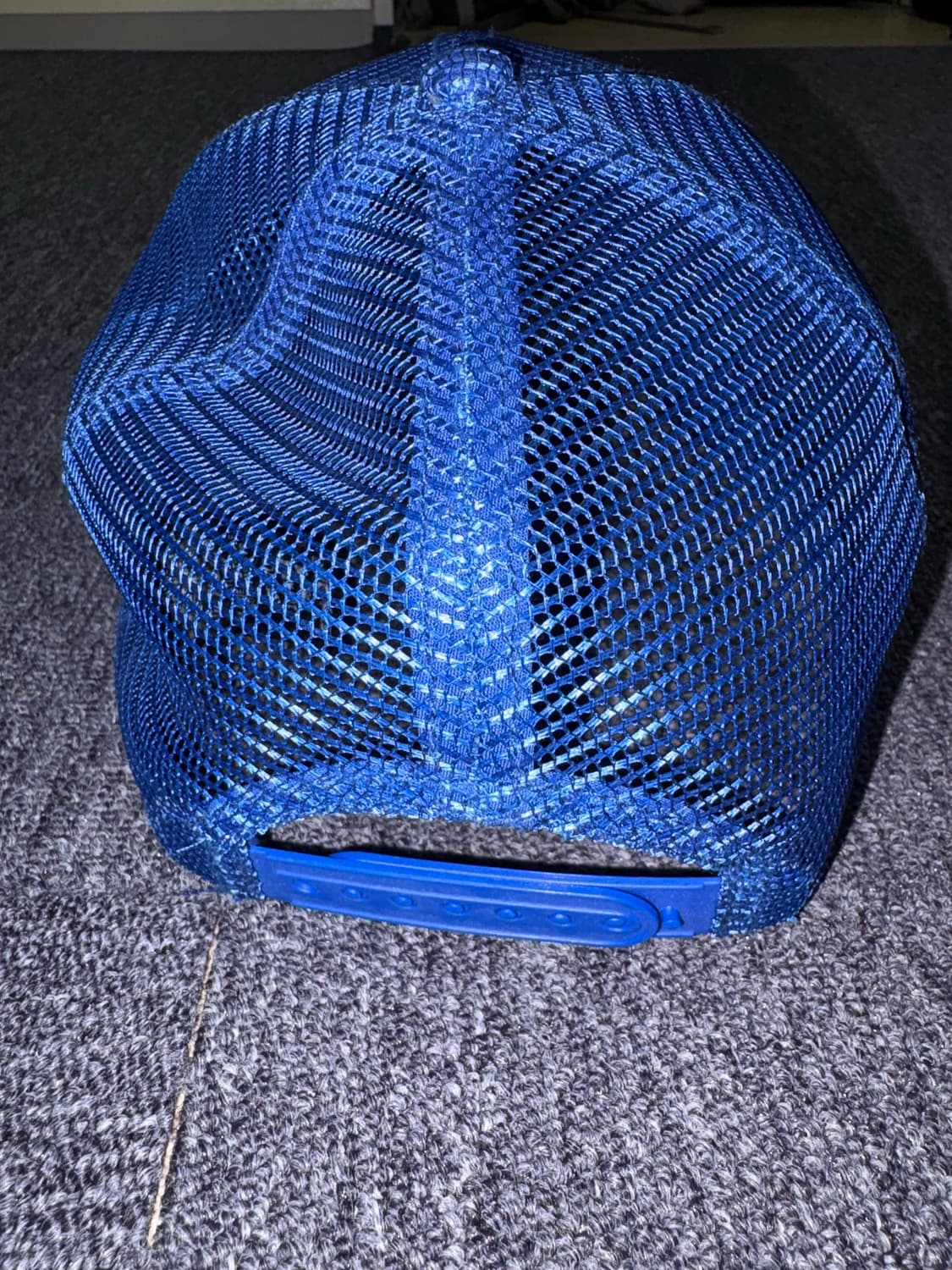 스투시 미드 뎁스 스포츠 메쉬 스냅백 블루 상품이미지3