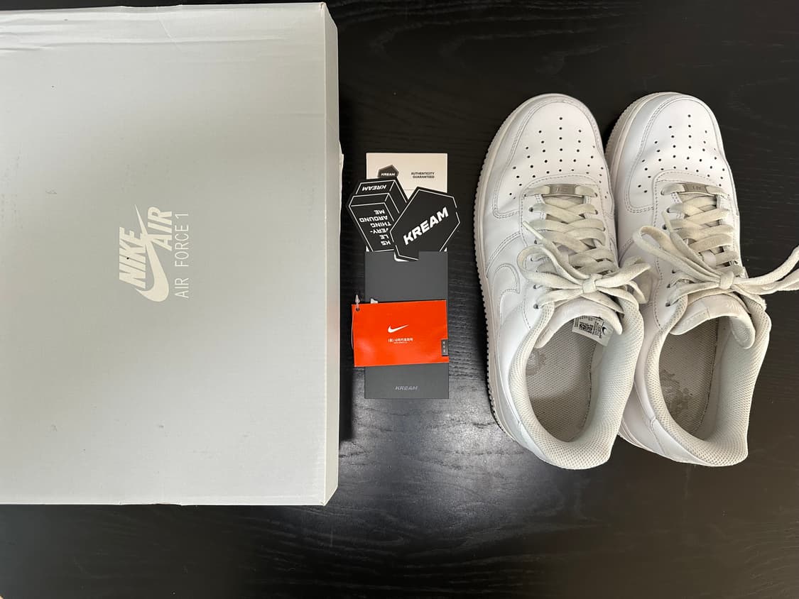 나이키 코리아탭 에어포스 07 화이트 280 상품이미지6