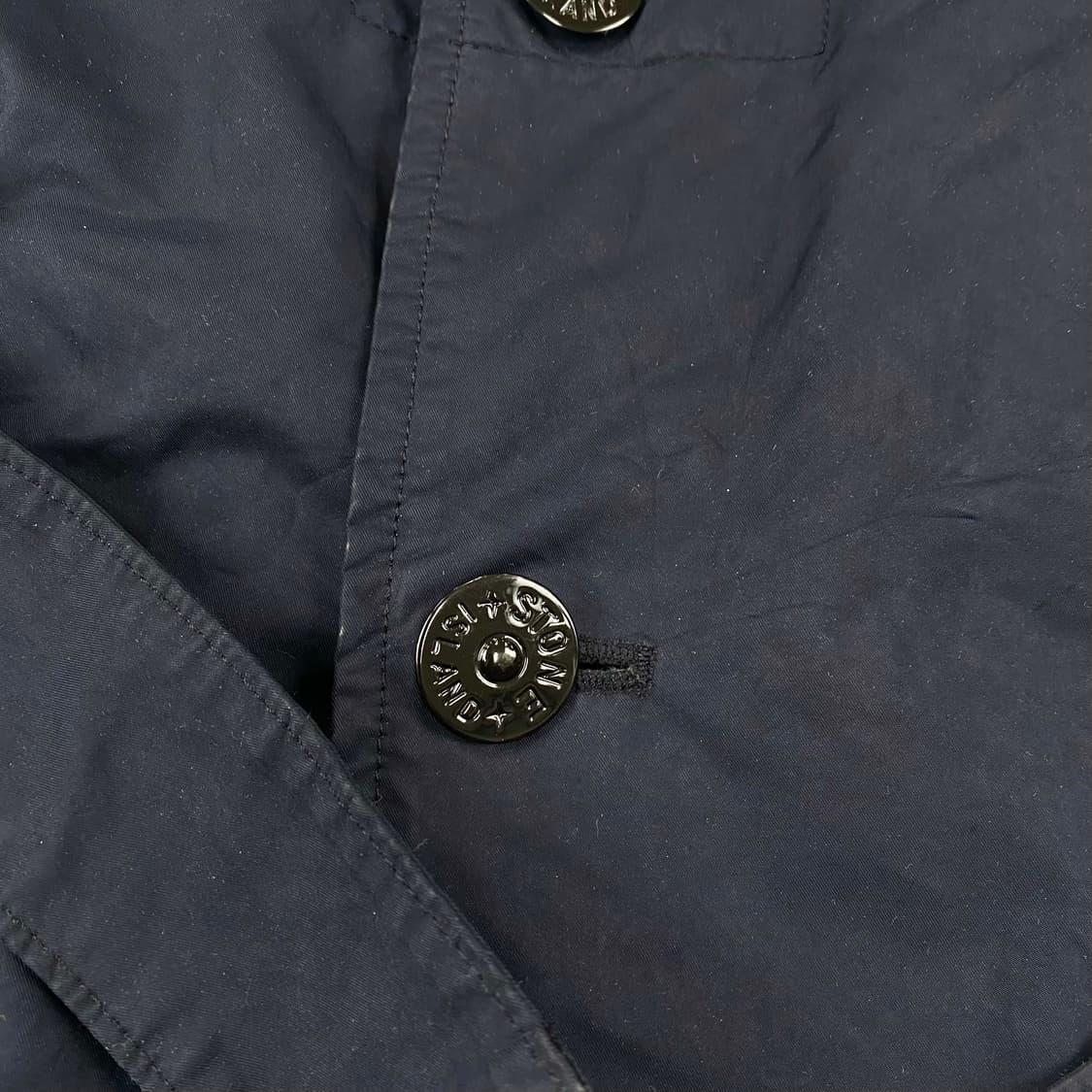 스톤아일랜드 10A/W 아카이브 네이비 트렌치 코트 (100) 상품이미지5