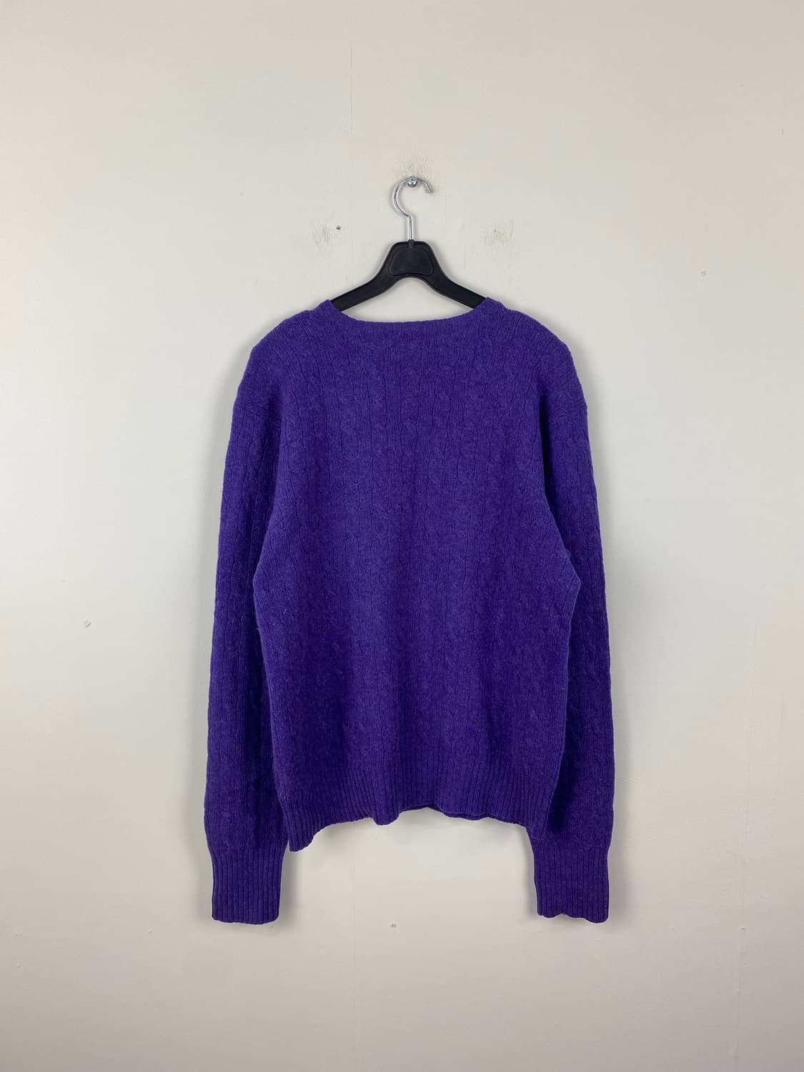 폴로 랄프로렌 램스울 꽈배기 니트 M 상품이미지2