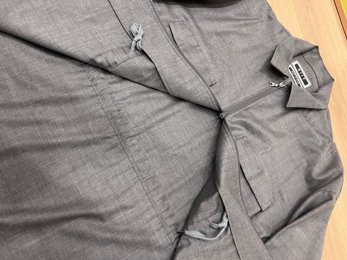 KIIT 2-way zip up wool shirts jacket 상품이미지6