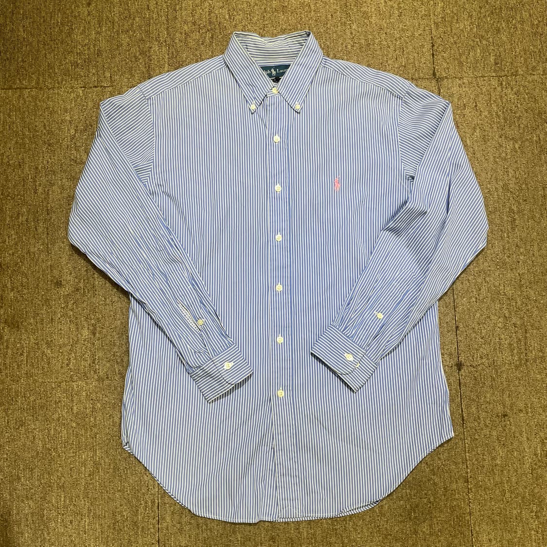 (15 1/2) POLO 폴로 랄프로렌 스트라이프 셔츠 클래식 핏 상품이미지2