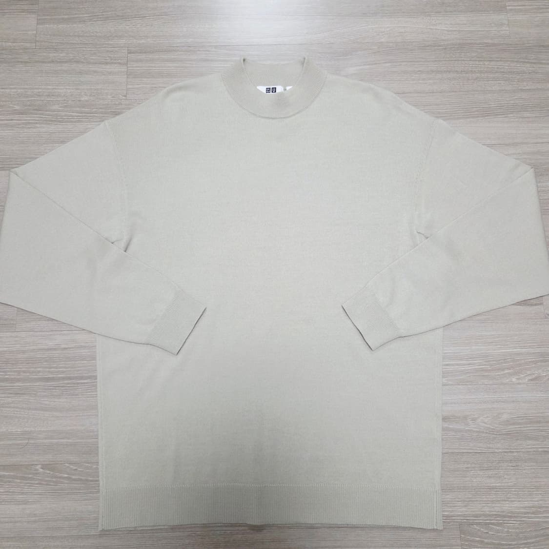 유니클로 U 메리노블렌드 모크넥 스웨터 471838 상품이미지1