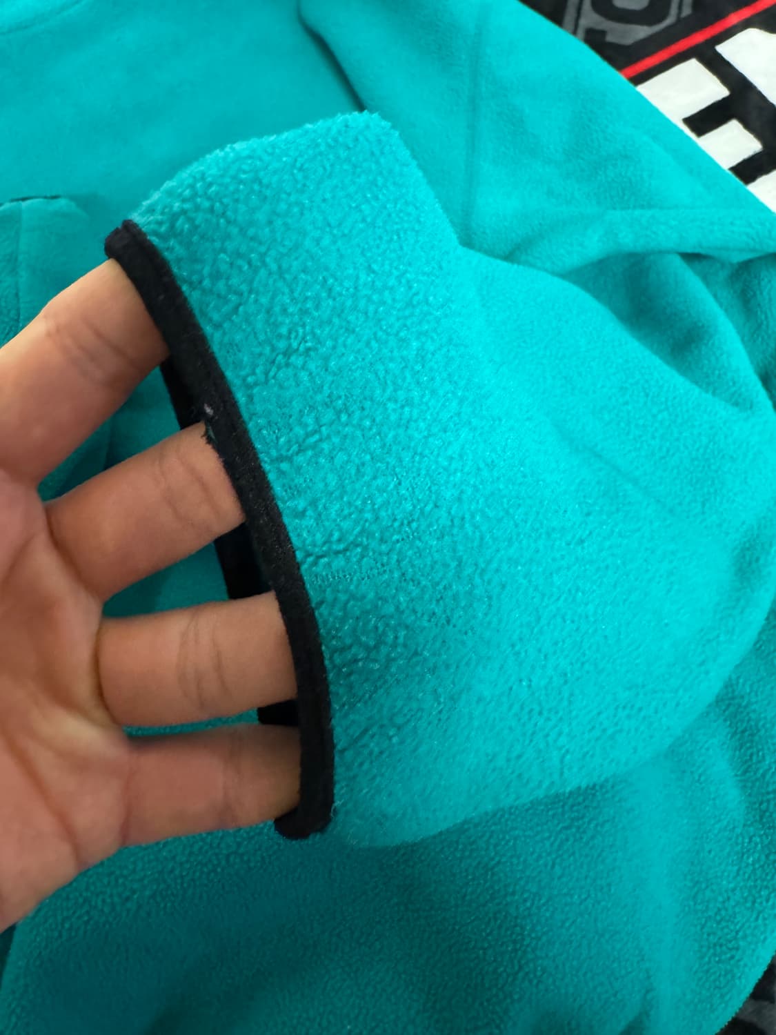 컬럼비아 쿼터 스냅 플리스 풀오버 민트 블랙 퍼플 상품이미지6