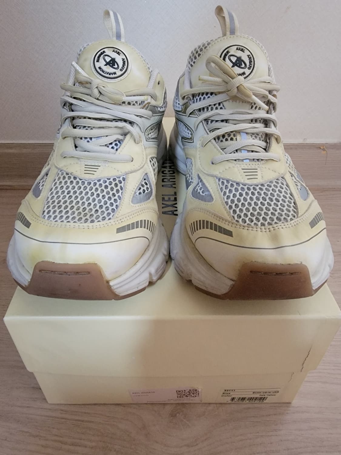 [최저가] 악셀 아리가토 마라톤 러너 275 사이즈 타이다이 옐로우 노랑 상품이미지2