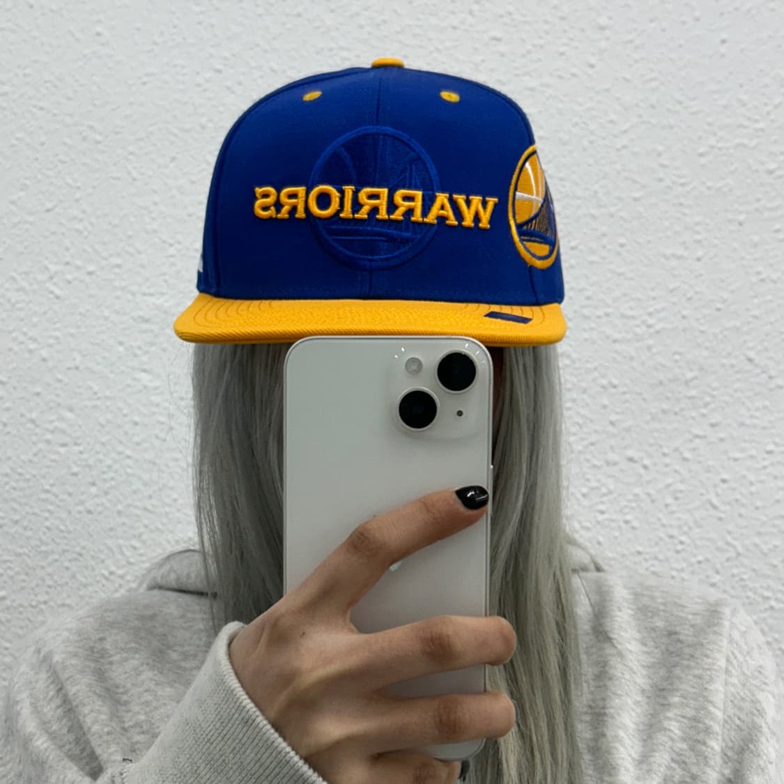 아디다스 X NBA 옐로우 배색 블루 스냅백 상품이미지1