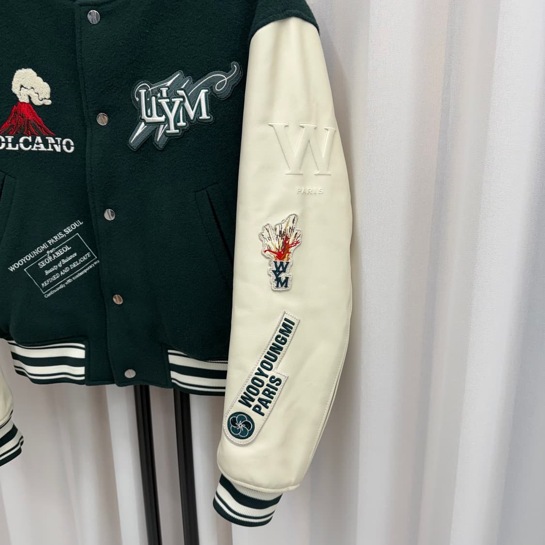 [46] 우영미 볼케이노 바시티 자켓 상품이미지5