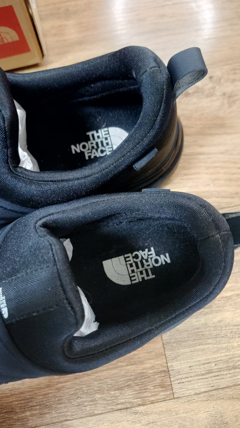 # 노스페이스 정품 여성 패딩 방한화 급처 / 슬립온 뮬 따뜻한 신발 상품이미지3