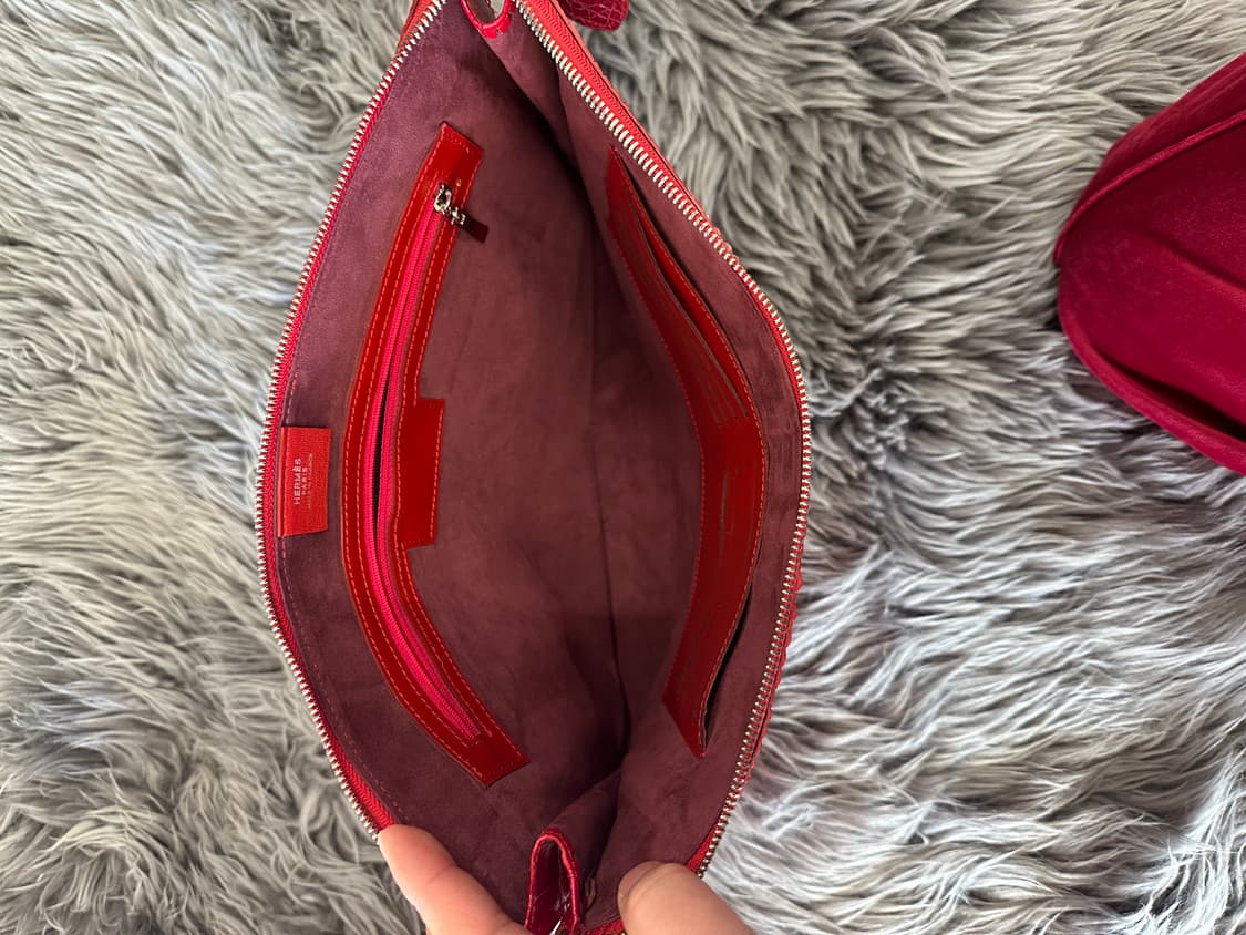 악어가죽 클러치 에르메스 상품이미지5