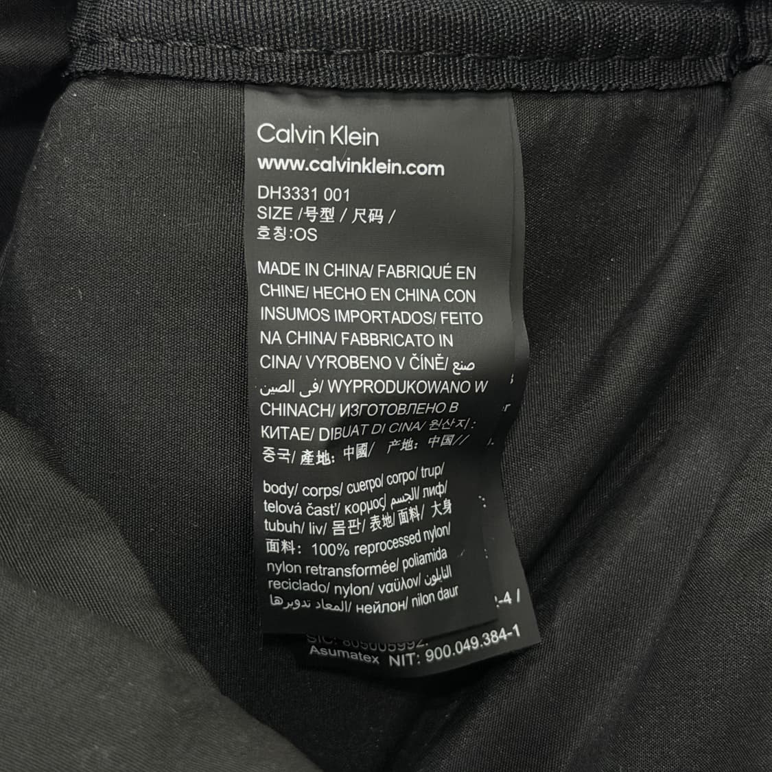 캘빈클라인 CKJ 여성 시티 나일론 복조리 백팩 가방 블랙 상품이미지10