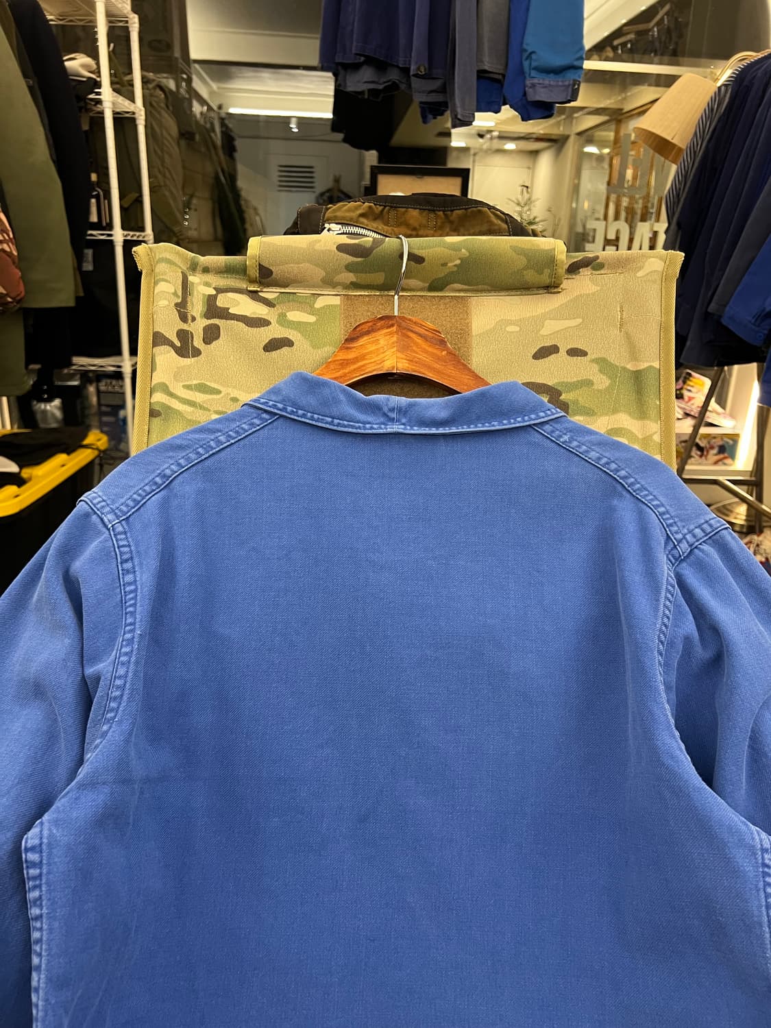 1950/60s OLD MODEL HARD FADED 빈티지프렌치워크자켓 상품이미지8