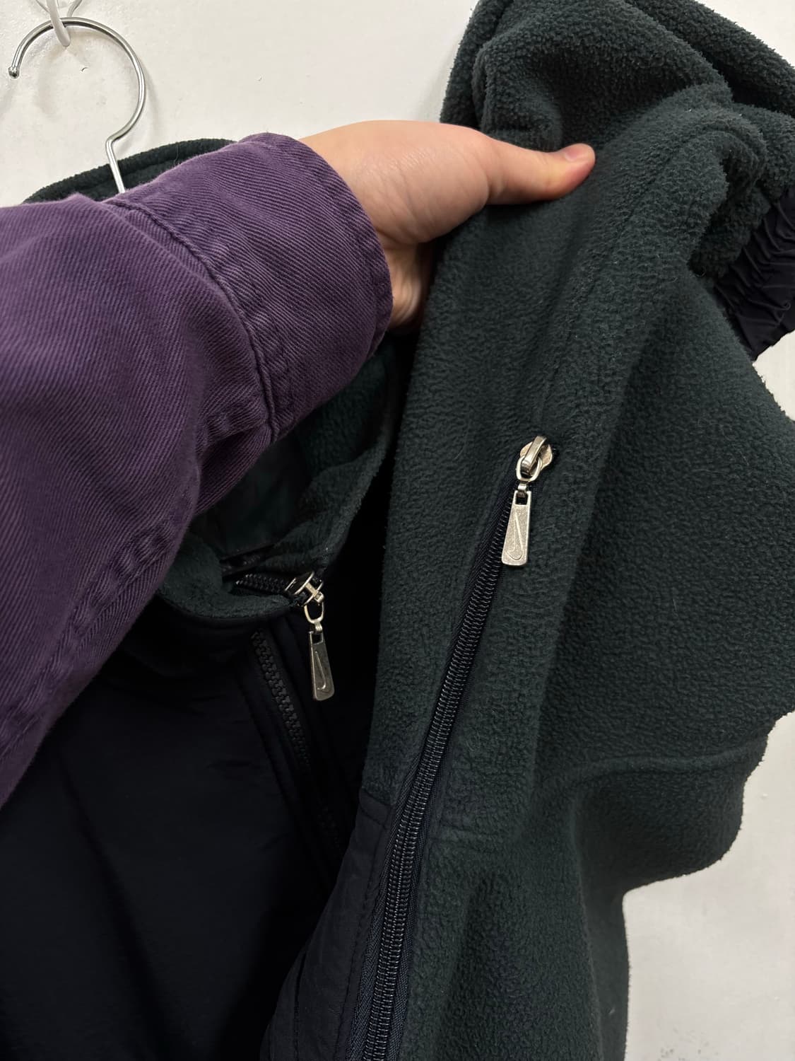 나이키 올드스쿨 플리스점퍼 후드탈착 상품이미지8