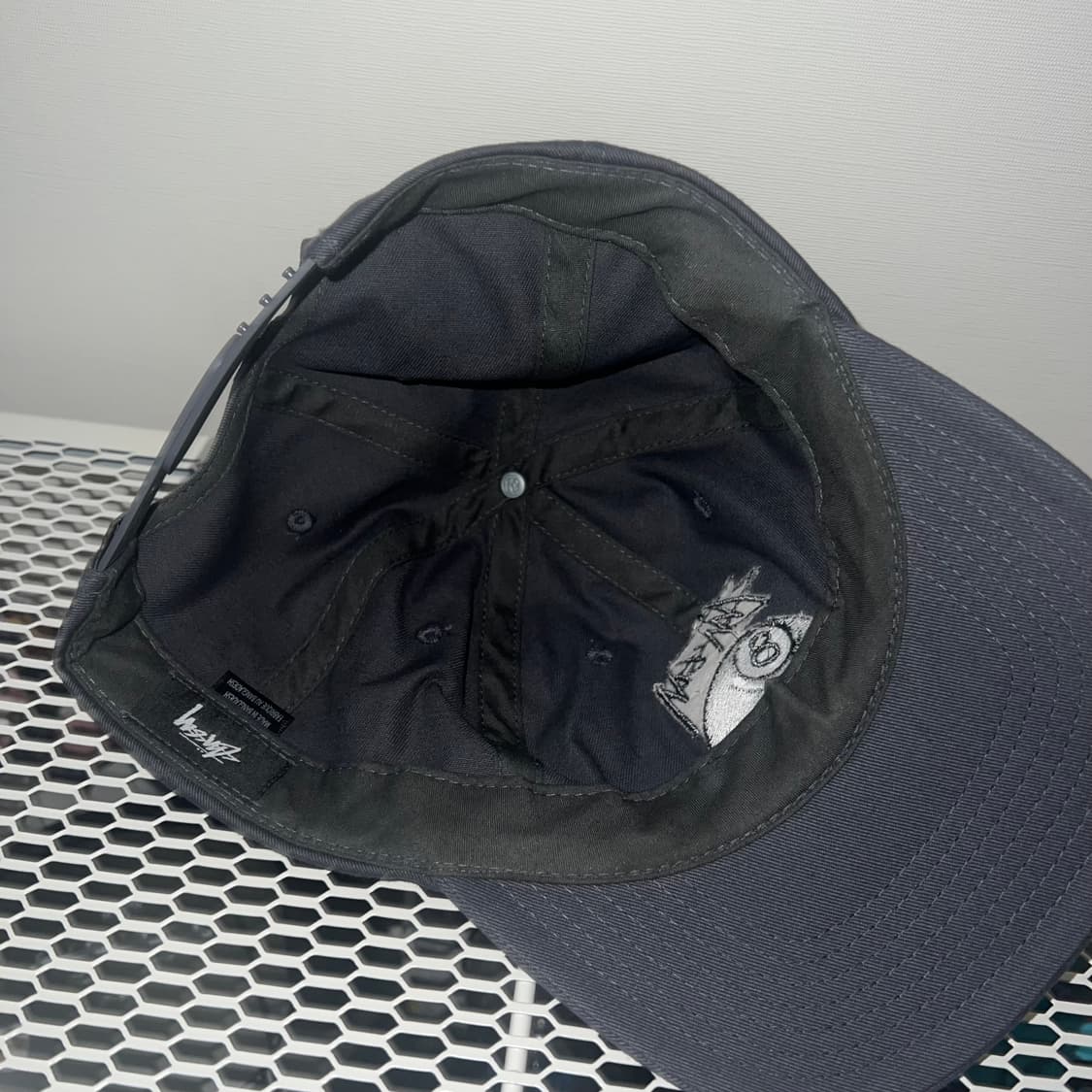 스투시 스탁 8볼 로우 프로 캡 다크그레이 상품이미지3