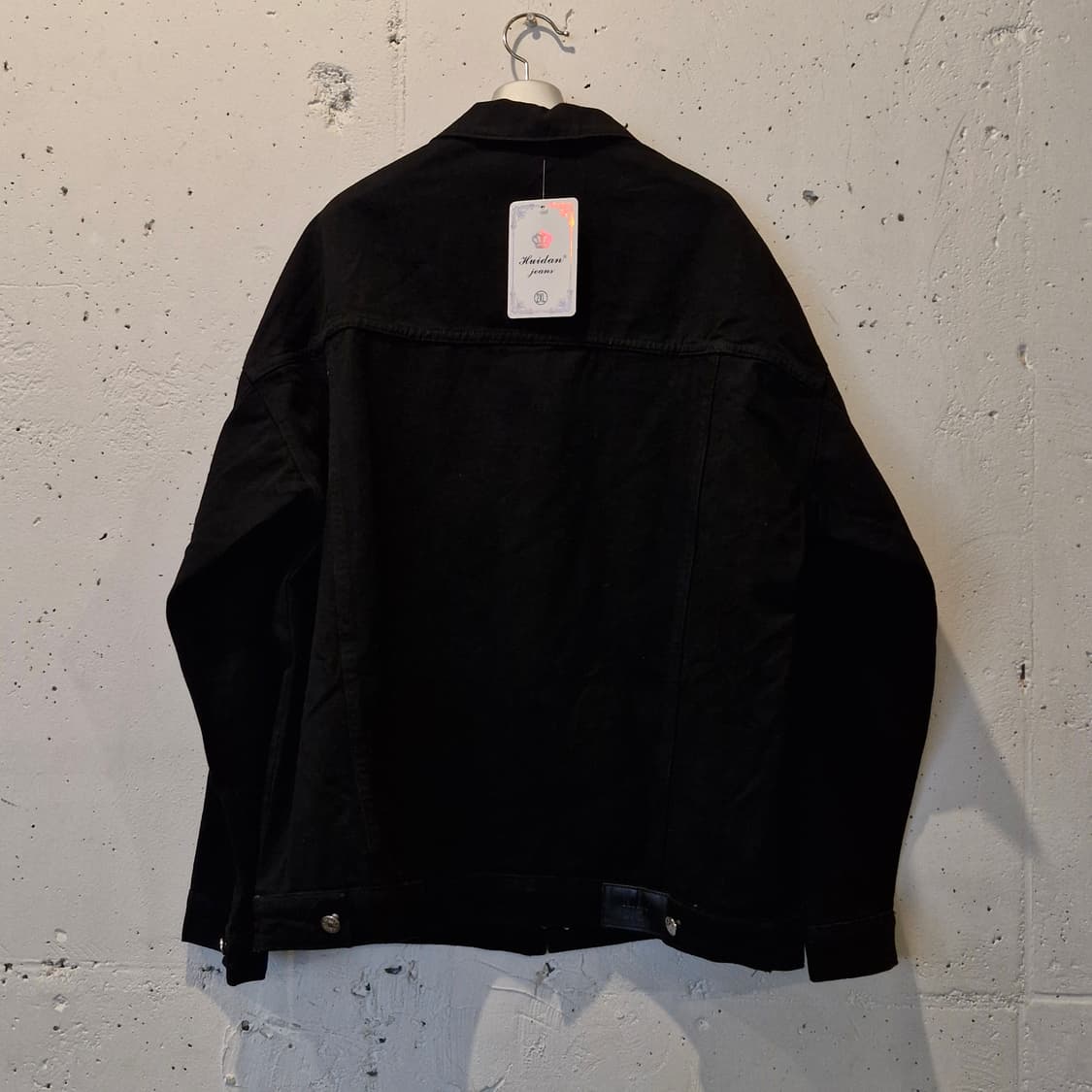 블랙 데님 자켓 새상품 2XL 상품이미지5