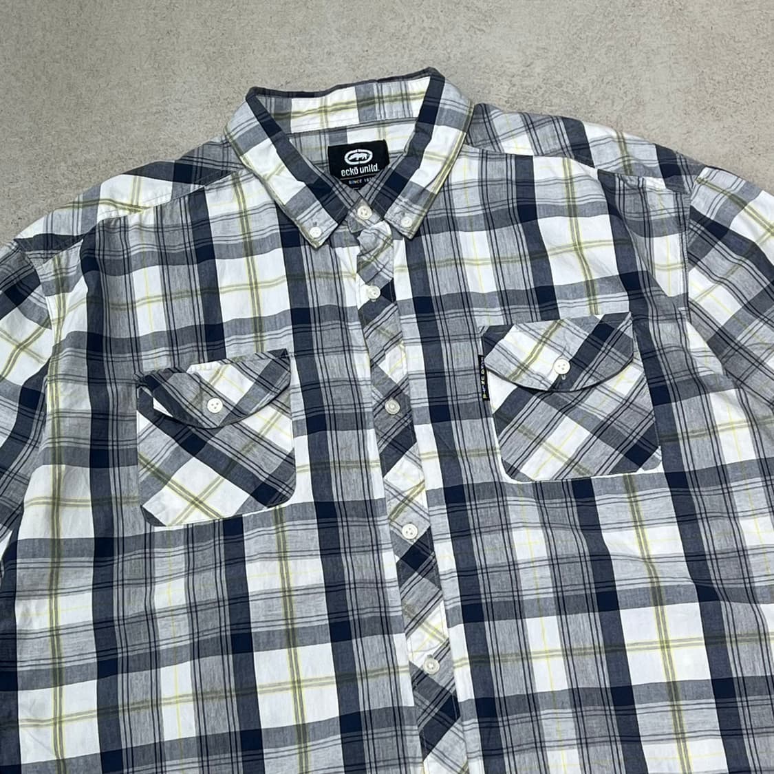 에코 언리미티드 체크 하프셔츠 s10637 상품이미지3