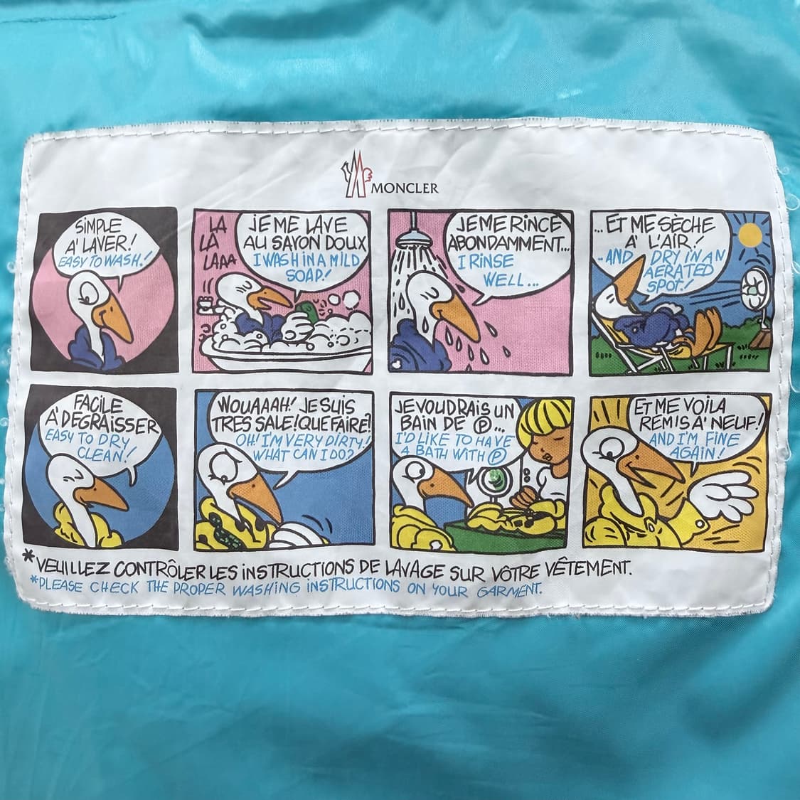 [S+급/4] 몽클레어 Tibb 티브 조끼패딩 민트 풀구성 상품이미지7