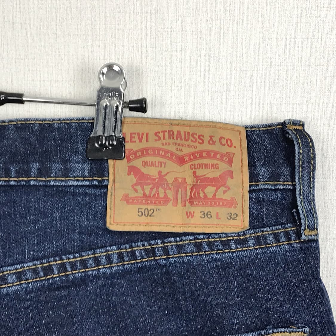 리바이스 502 데님 청바지 새상품 남성36 상품이미지7