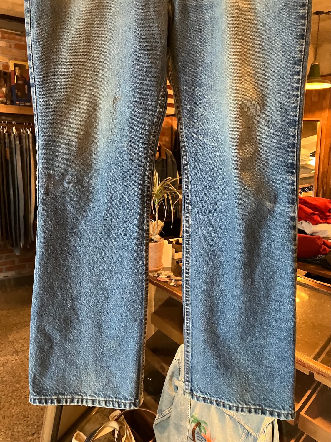 90s USA Levis 517 Boot Cut Denim Pants 상품이미지4