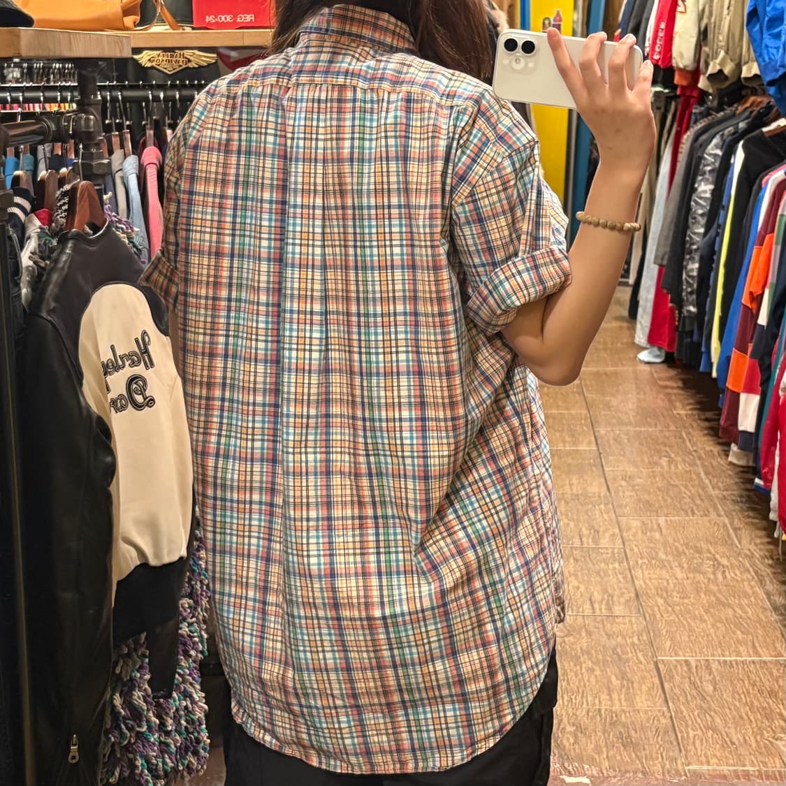 [HI] 폴로 반팔셔츠 체크 상품이미지5