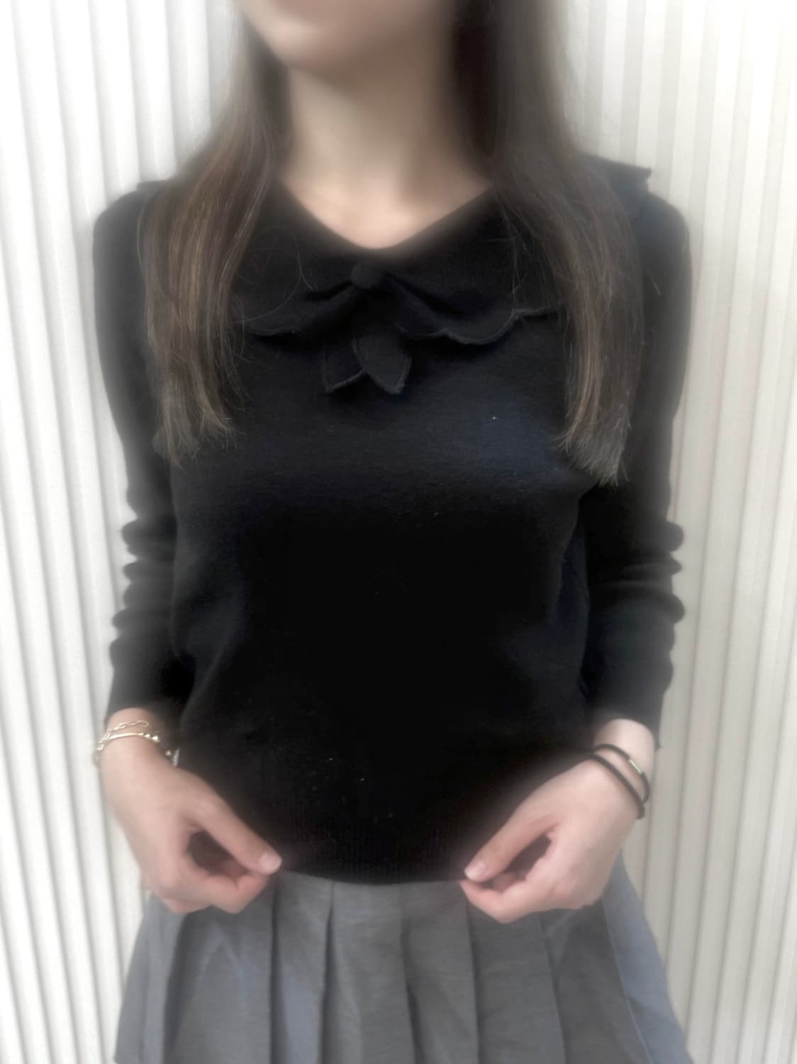 빈티지 카라 니트 상품이미지2