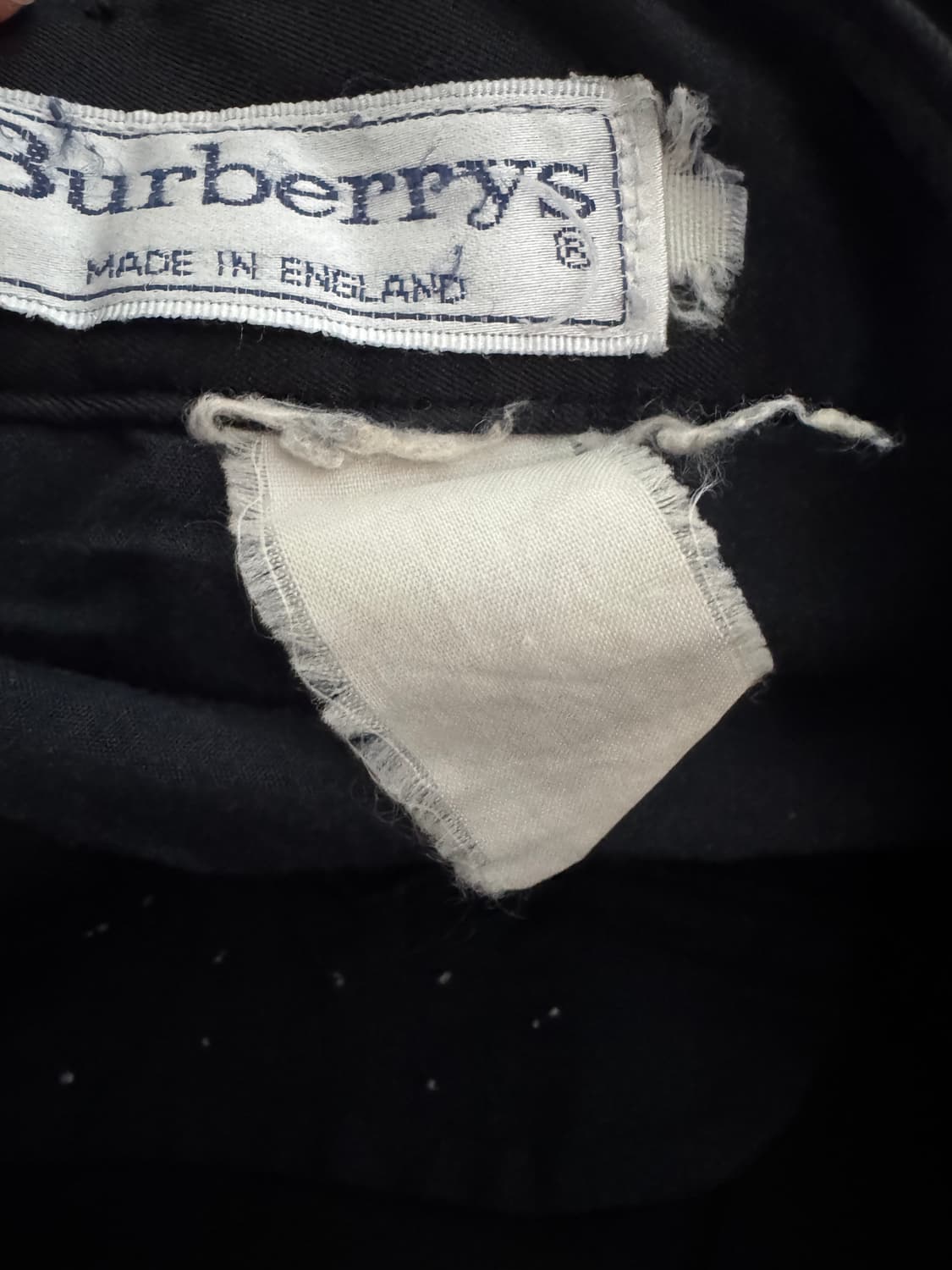 버버리 Burberrys 체크 포인트 블랙팬츠 상품이미지4