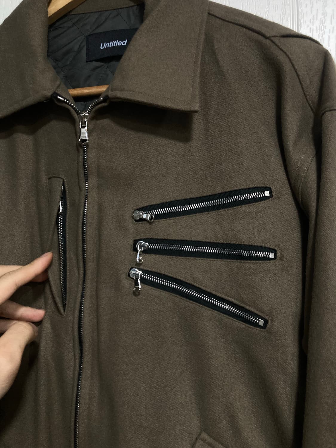 언타이틀드 아이딜 신슐레이트 바이커 자켓 상품이미지3