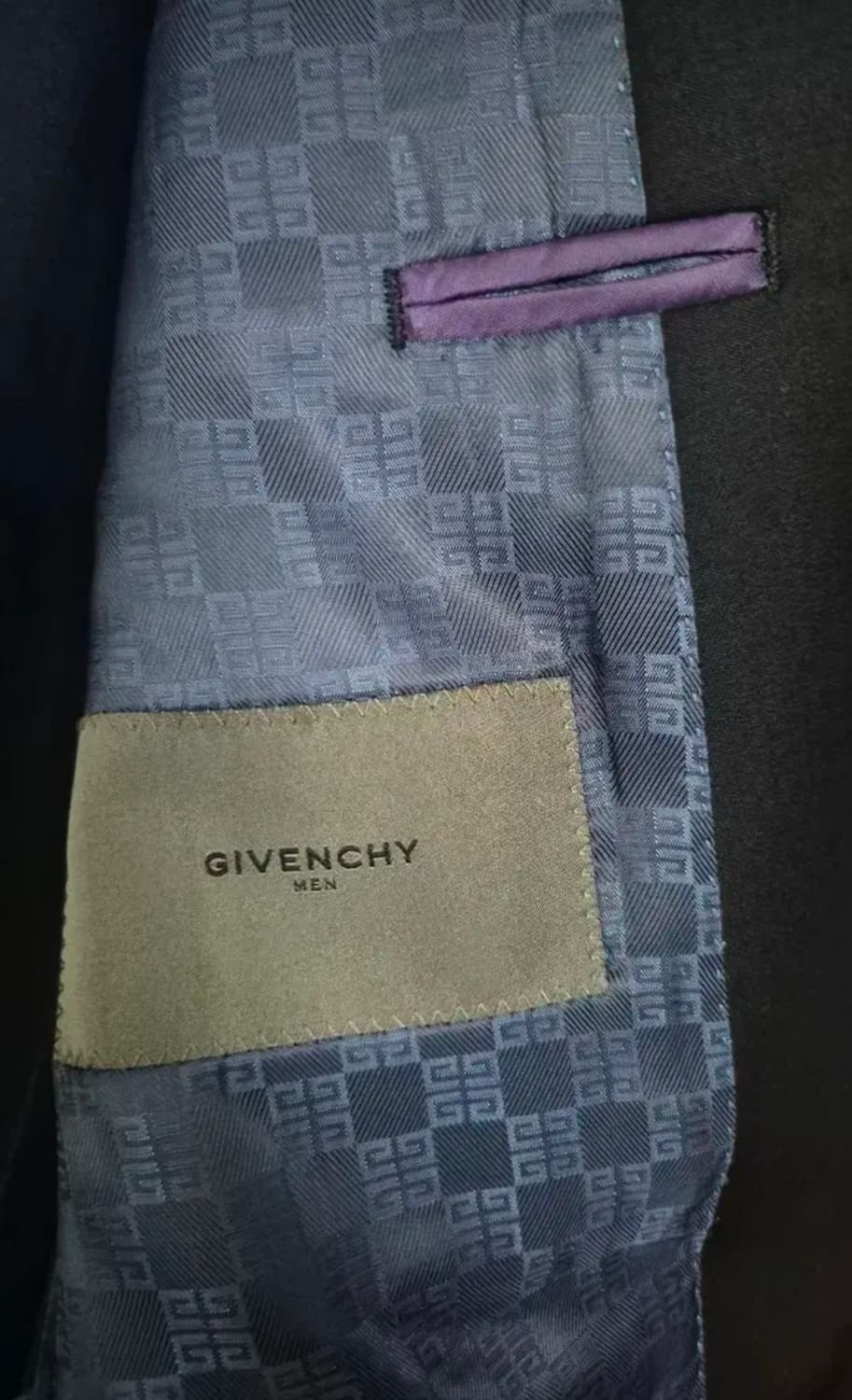 GIVENCHY 지방시 남성 네이비 블레이저 42R 105사이즈 상품이미지3