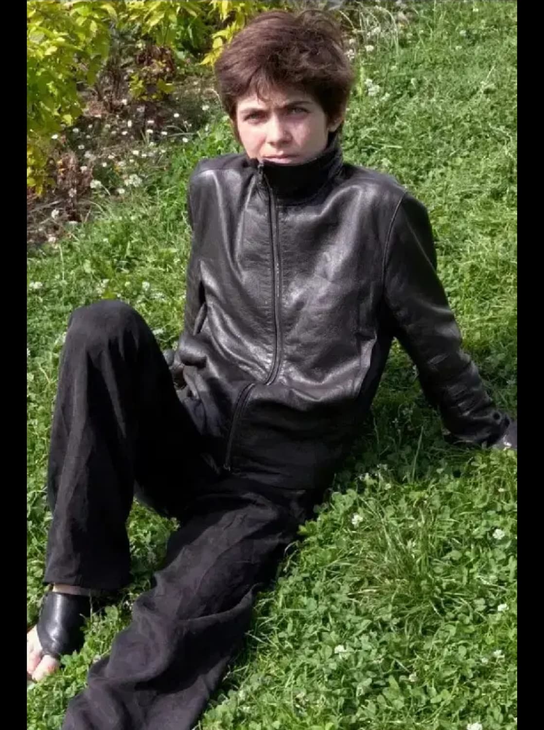 머듈 014 어펜딕스 레더 자켓 4사이즈 브라운 상품이미지1