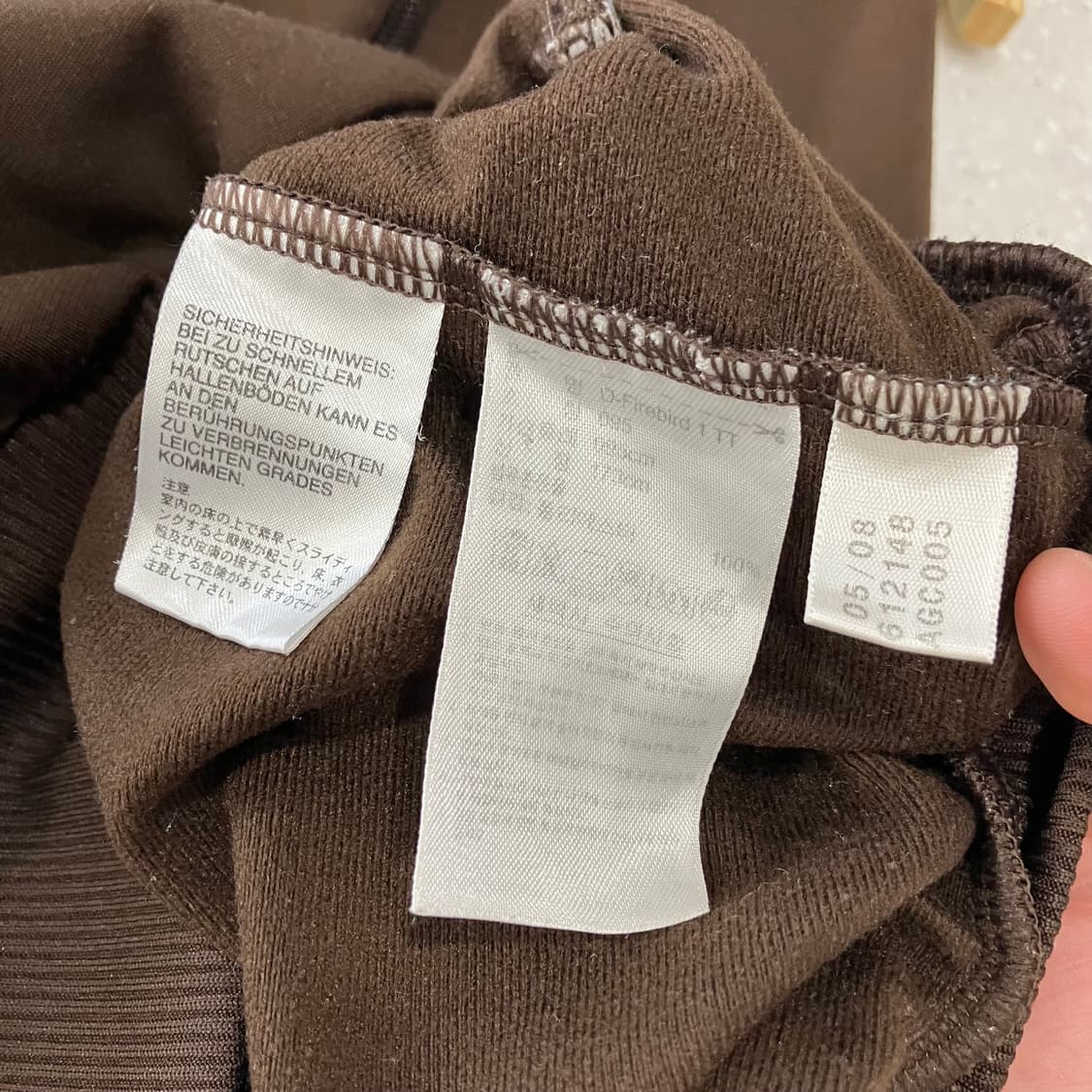 488 아디다스 파이어버드 삼선 져지 브라운 상품이미지3