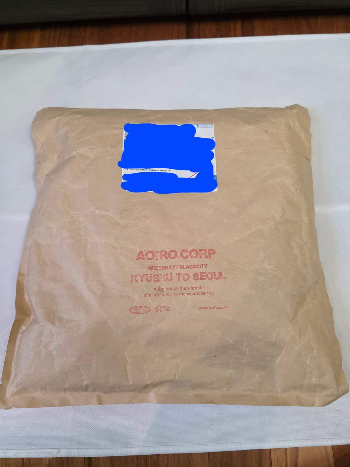 아오이로 오오키 페더 토바코 브라운 상품이미지1