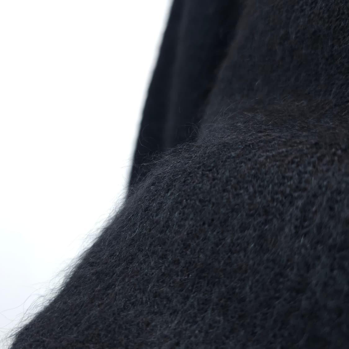 블랙 모헤어 카라 니트 상품이미지10