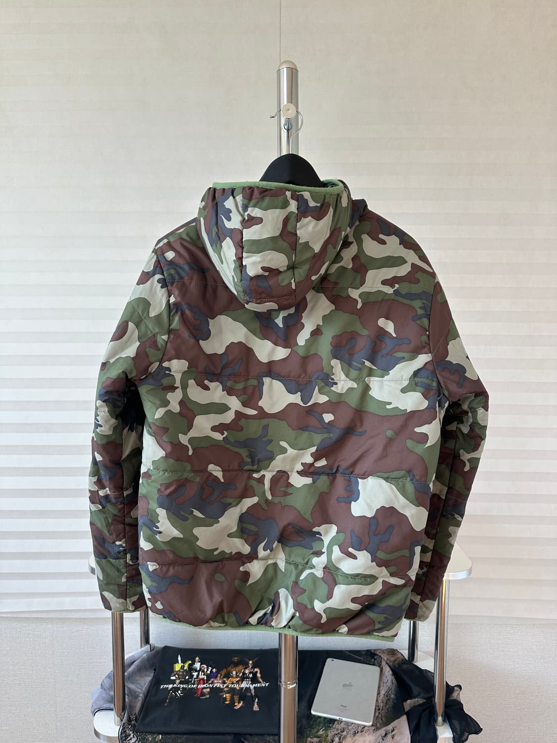 00s 스투시 카모 리버서블 패딩 자켓 상품이미지2