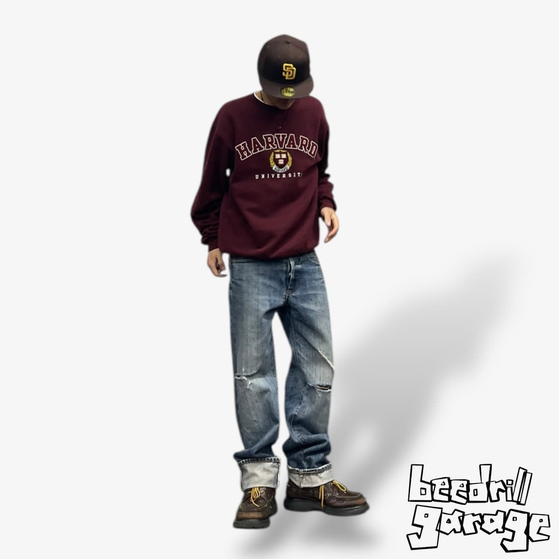 90s 리바이스 501XX 셀비지 찢청 데님팬츠 상품이미지1