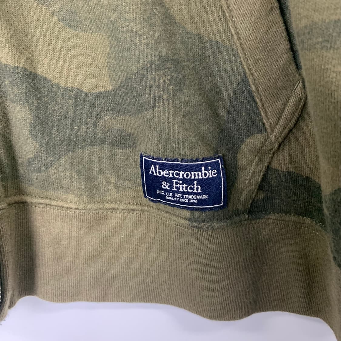 아베크롬비 카모 패턴 후드집업 상품이미지4