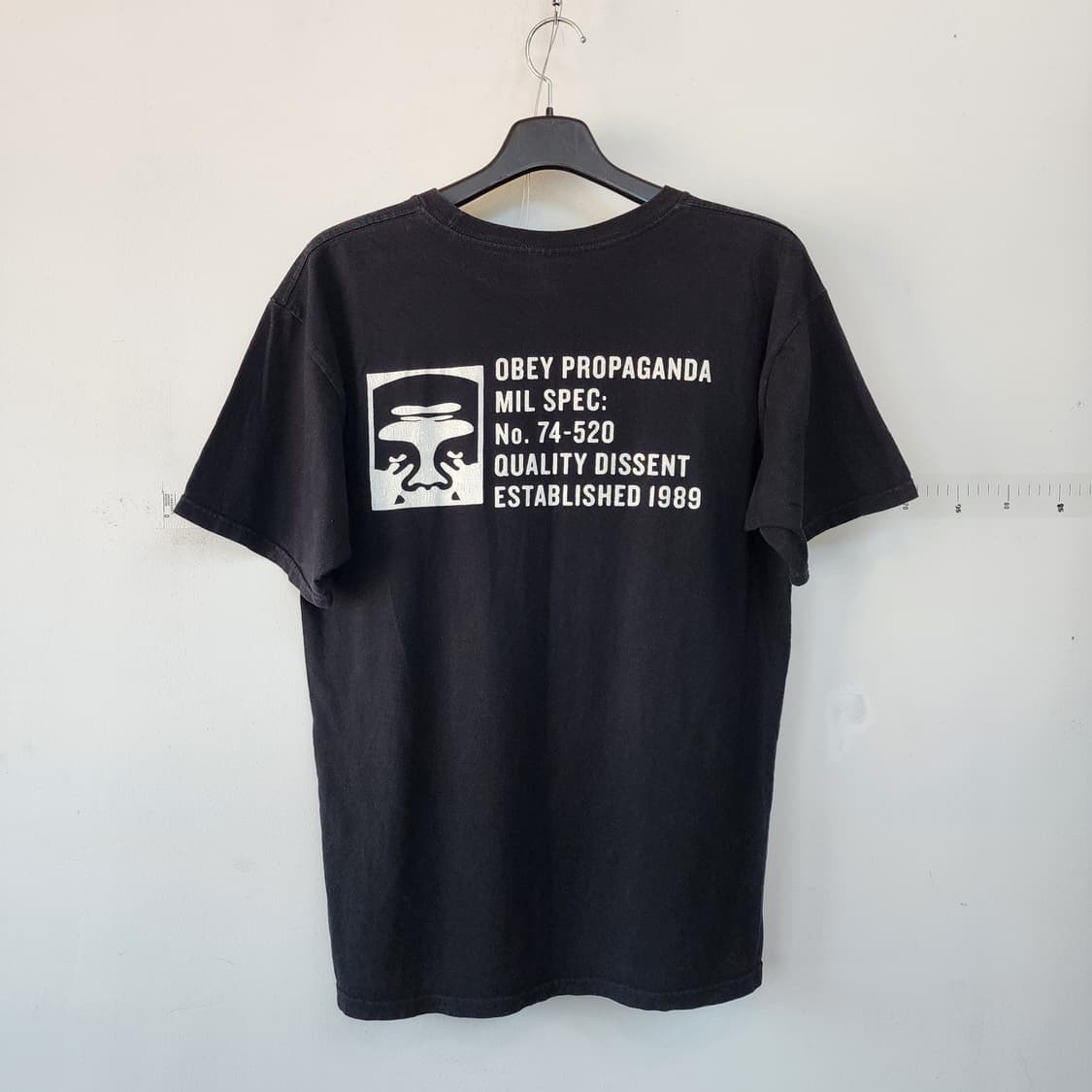OBEY 반팔티 블랙 상품이미지4