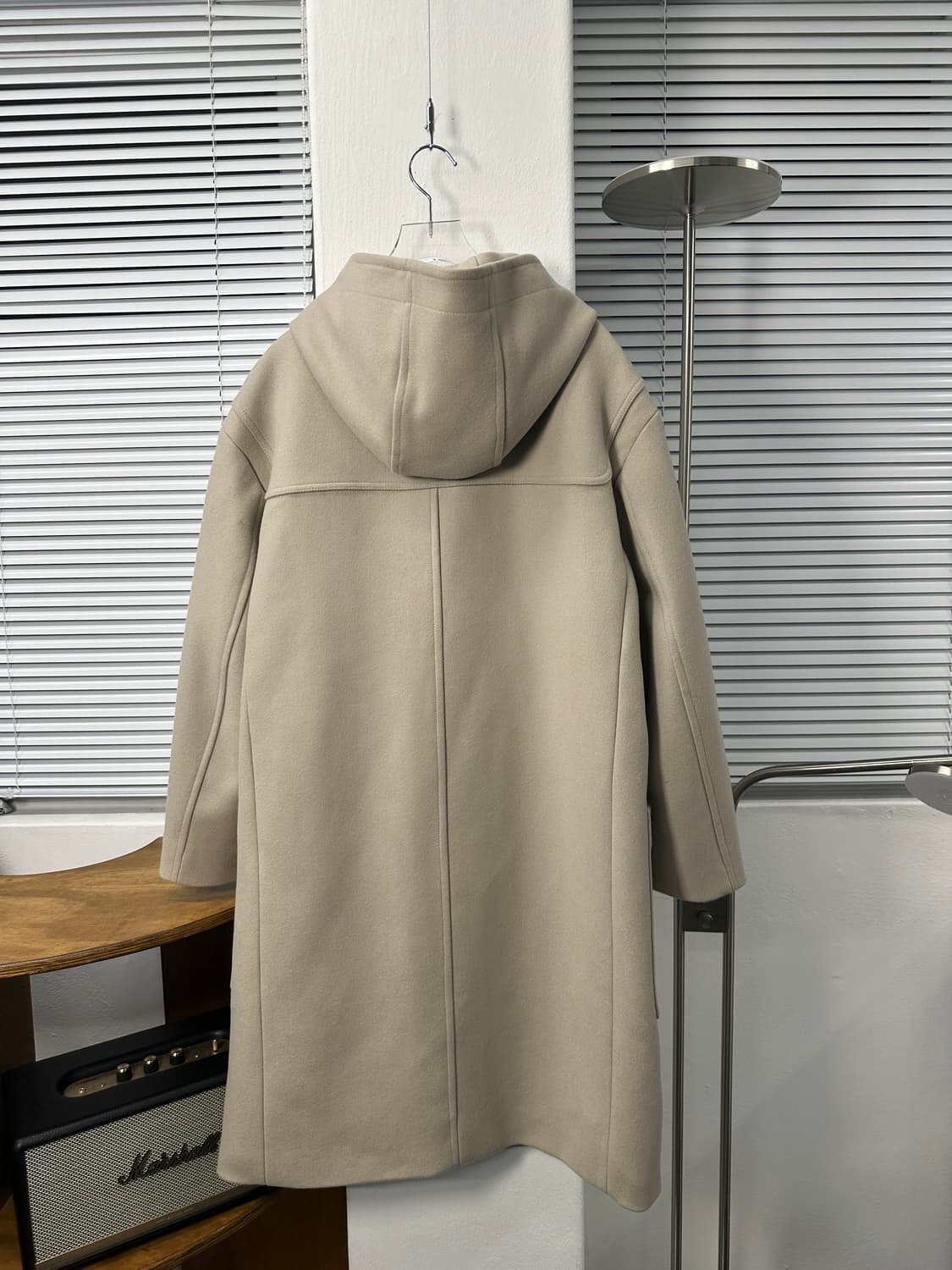 Coor 더플 오버핏 코트 (크림)L 상품이미지4