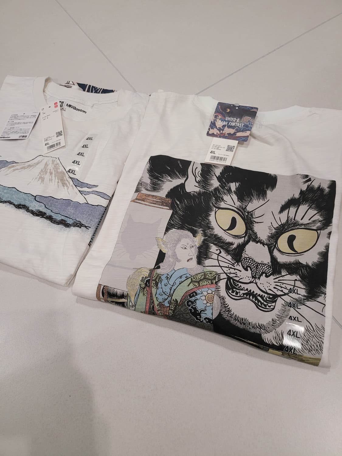 [4XL/JAPAN]유니클로 보스톤 콜라보 & 우키요에 다크 판타지 2종 상품이미지1