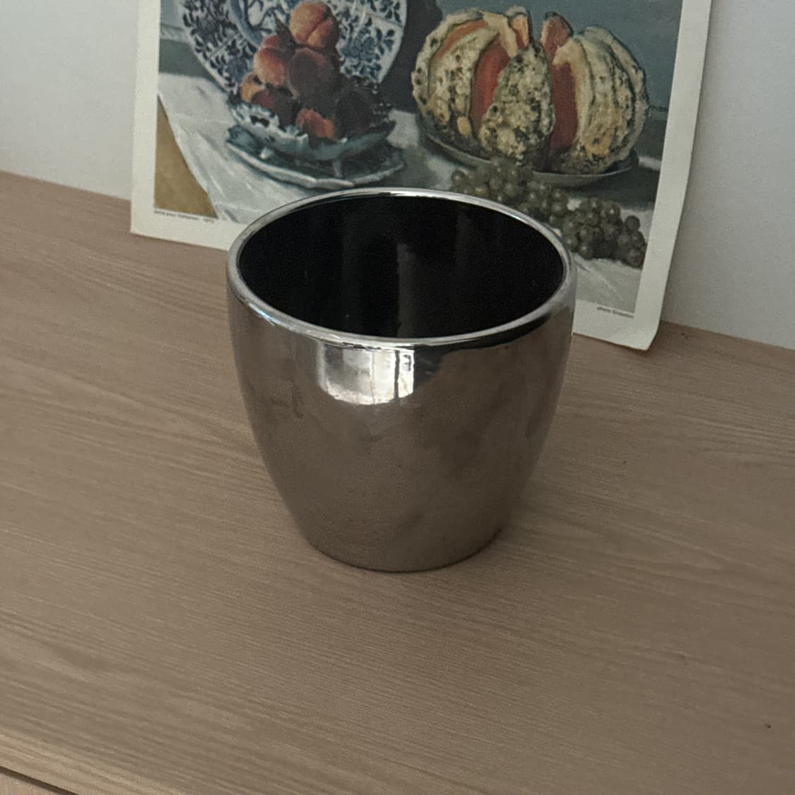 Vintage 매트 실버 베이스 화병 상품이미지2