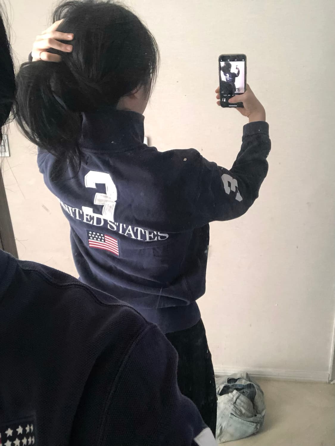 폴로 랄프로렌 치프키프 빅포니 성조기 집업 M 상품이미지3