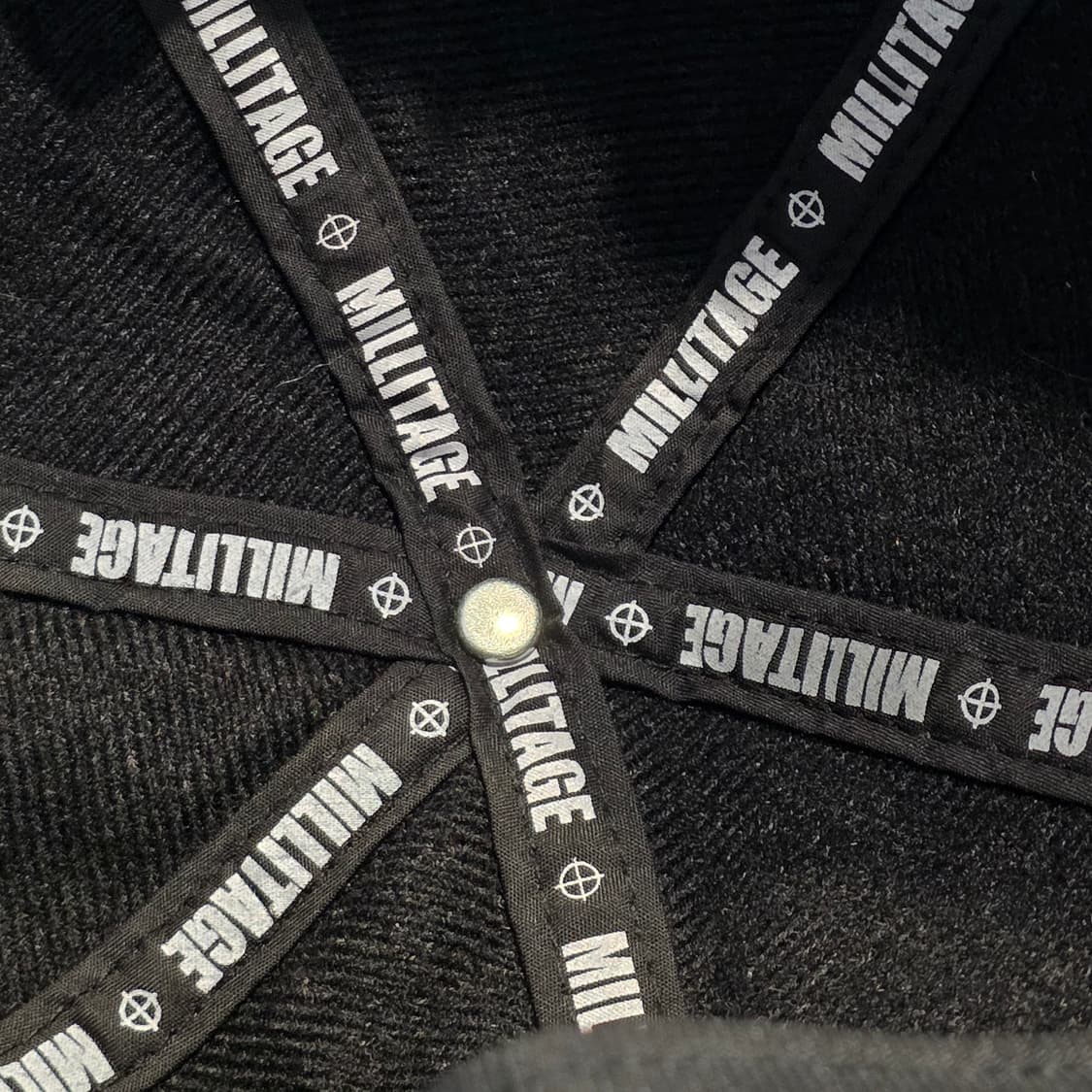 p8-4:밀리티지 보아퍼 물고기 로고 볼캡 블캡MILLITAGE55-58 상품이미지8