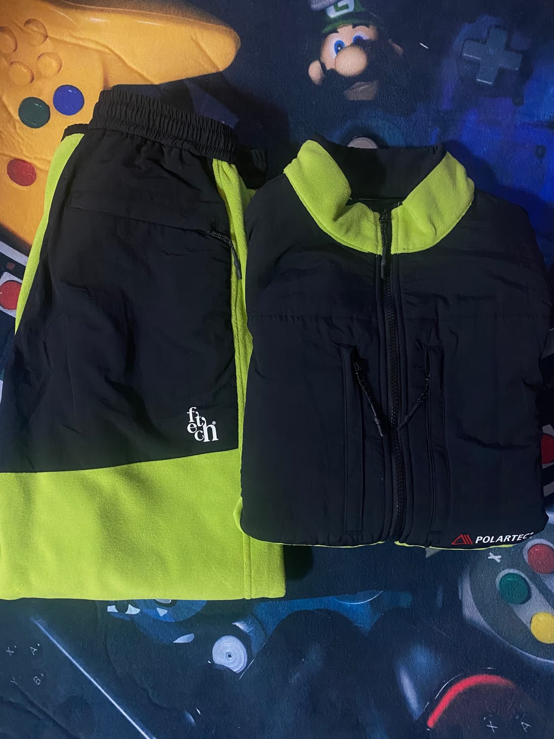 Fetch 패치선데이 폴라텍 쉐도우 상하의 세트 상품이미지2